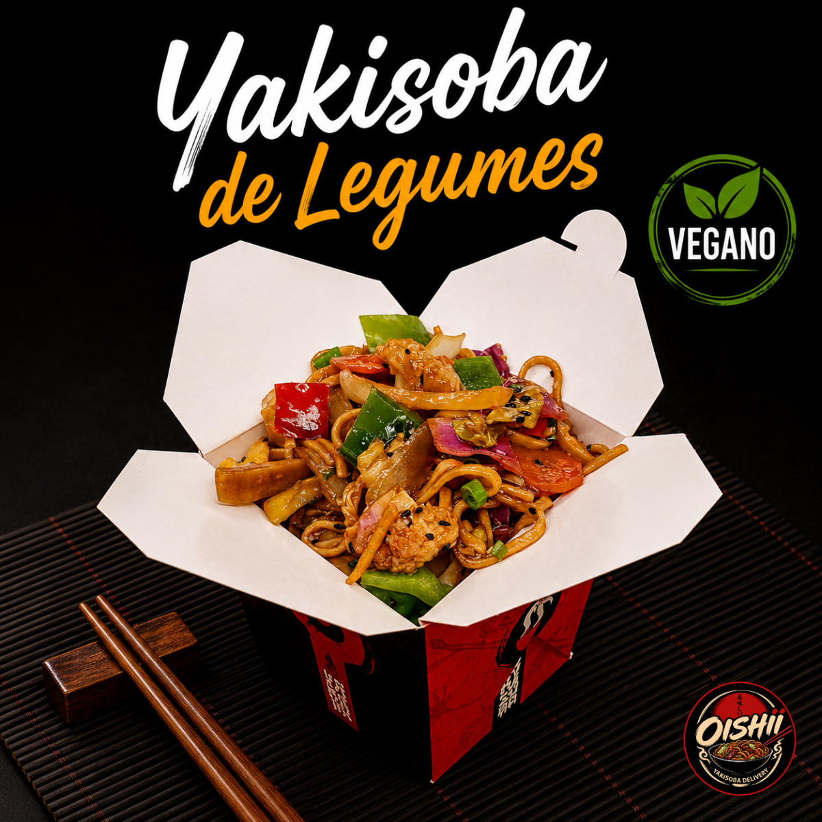 Yakisoba de Legumes